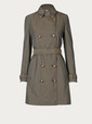 stella mccartney coats khaki