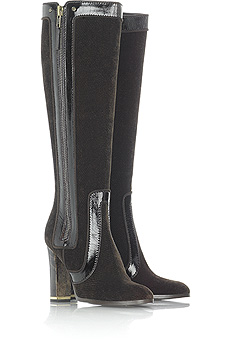 Stella McCartney Corduroy velvet boots