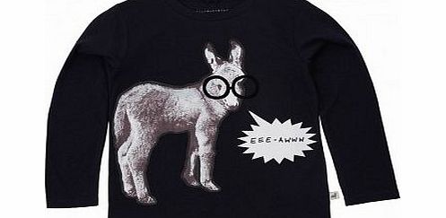 Stella Mccartney George donkey T-shirt Midnight blue `4 years,8