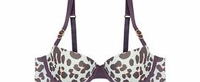 Stella McCartney Lingerie Stella Smooth leopard print contour bra