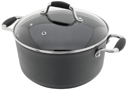 Stellar 3000 Hard Anodised 24cm Casserole