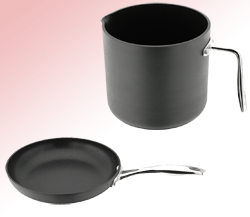 stellar Hard Anodised 5 Pce Set (14cm MP/26cm