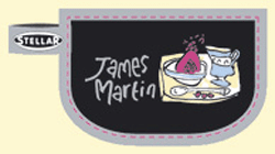 James Martin Charcoal/Pink Side Handle