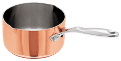 Lamina Copper 14cm Milk Pan with 2 Spouts