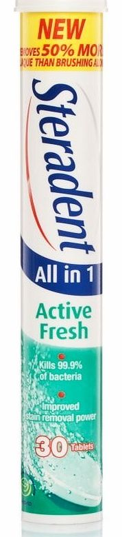 Active Fresh Denture Tablets