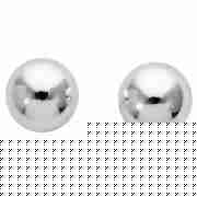 Silver 6mm Ball Studs