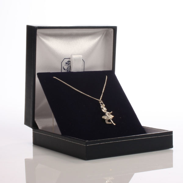 Sterling Silver Ballerina Necklace in
