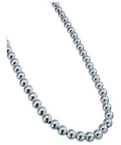 Silver Bead Necklet