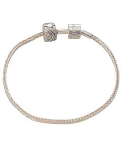 Sterling Silver Childrens Bracelet with Clasp