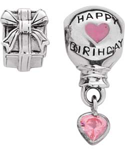 Sterling Silver Childrens Happy Birthday