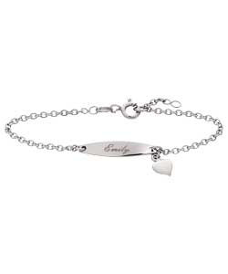 Sterling Silver Childrens ID Bracelet - Personalised