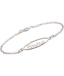 Silver Childrens Personalised Name