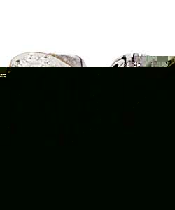 Sterling Silver Childs Crystal Heart and Spacer