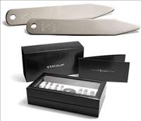 Sterling Silver Collar Stiffeners Set by