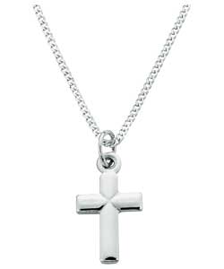 Sterling Silver Cross Pendant - Bible Gift Box