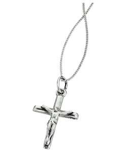 Sterling Silver Crucifix Pendant