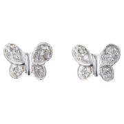 Sterling Silver Cubic Zirconia Earrings