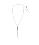 STERLING SILVER DELICATE TASSLE NECKLACE