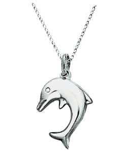 Silver Dolphin Pendant