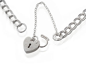sterling Silver Double Curb Bracelet 061945