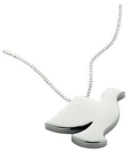 sterling Silver Dove Pendant