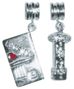 Sterling Silver Enamel Union Jack and Letter Box