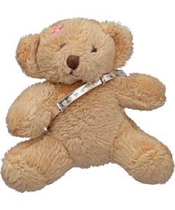 Sterling Silver Expander Teddy Bangle