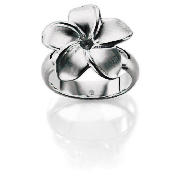 Sterling Silver Flower Ring, Medium
