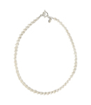 STERLING SILVER FRESHWATER PEARL NECKLACE