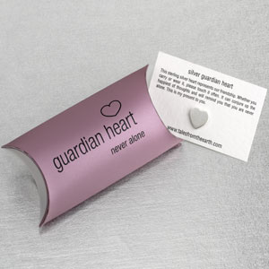 Sterling Silver Guardian Heart