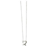 Sterling Silver Heart Necklet