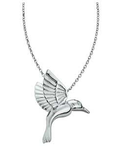 Sterling Silver Hummingbird Pendant