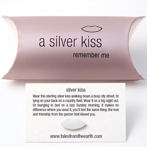 Sterling Silver Kiss