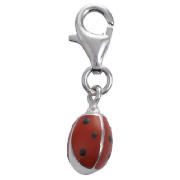 Sterling Silver Ladybug Charm