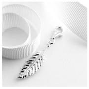 sterling Silver Leaf Charm