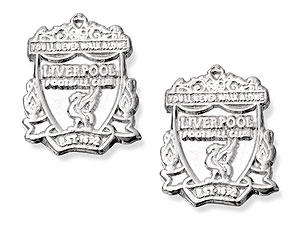 Sterling Silver Liverpool FC Silver Earrings -
