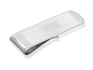 Sterling Silver Money Clip 011898