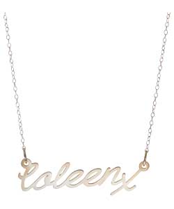 Sterling Silver Name Necklet