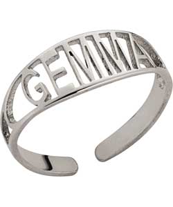 Sterling Silver Name Ring