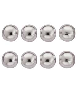 Sterling Silver Set of 8 Bead Spacers
