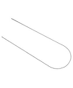 Silver Small Ball Chain - 20in
