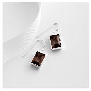 Sterling Silver Smoky Quartz Earrings