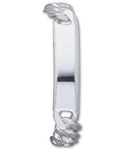 Silver Solid 2oz ID Bracelet - Personalised