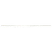 Sterling Silver Spiga Chain, 46cm