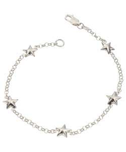 sterling Silver Star Bracelet