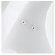 sterling Silver Star Stud Earrings