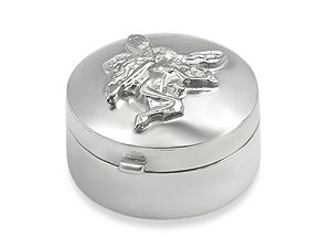 Sterling Silver Tooth Fairy Box 011075