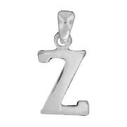 Sterling Silver Z Initial Pendant