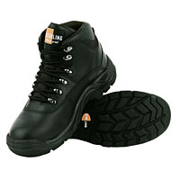 STERLING STEEL Black Waterproof Hiker Boots Size 7