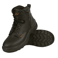 STERLING STEEL Worksite Black Safety Boots Size 10